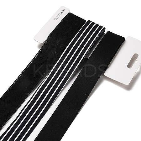 9 Yards 3 Styles Polyester Ribbon SRIB-A014-G14-1