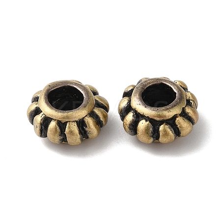 Rack Plating Brass Beads KK-P276-14BAB-1