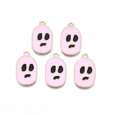 Alloy Enamel Pendants ENAM-S130-21B-1