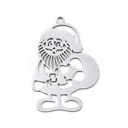 Christmas 201 Stainless Steel Pendants STAS-C156-01C-P-1