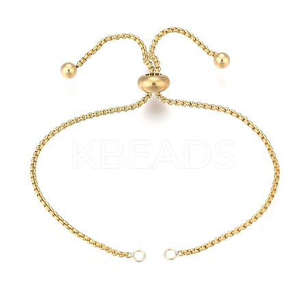 Adjustable 304 Stainless Steel Bracelet Making LS-STAS-G169-01G-A-1