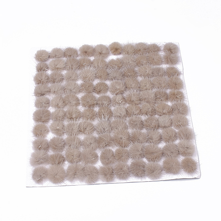 Faux Mink Fur Ball Decoration FIND-S267-4cm-10-1