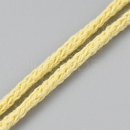 40M Hollow Cotton Braided Cord OCOR-WH0100-43L-1