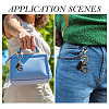 1Pc Resin Letter Keychains KEYC-TADJ0001-09S-6