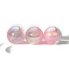 30Pcs Gradient Color Opaque Resin Beads PW-WG675F3-08-3