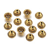 Tibetan Style Alloy Bead Caps X-GLF5099Y-NF-1