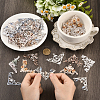 6 Sets 6 Colors Corncer Themes Paper Stickers DIY-SP0005-61-4