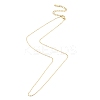 Ion Plating(IP) 304 Stainless Steel Cable Chain Necklace for Men Women LS-NJEW-M200-01G-1
