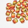 Pointed Back Glass Rhinestone Cabochons RGLA-T079-6x8-006TO-1