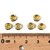 Brass Rhinestone Spacer Beads RB-A014-Z6mm-17G-3