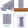 Glitter Resin Hotfix Rhinestone(Hot Melt Adhesive On The Back) OCOR-TA0002-01-40mm-11