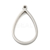 Non-Tarnish 304 Stainless Steel Laser Cut Pendants STAS-U009-05A-P-1