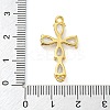 Rack Plating Brass Micro Pave Cubic Zirconia Pendants KK-Z063-48G-3