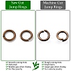 Brass Saw Cut Open Jump Rings KK-G514-01A-R-3