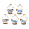 Alloy Enamel Pendants ENAM-S121-127C-1