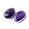 Natural Amethyst Pendants G-G069-04C-2
