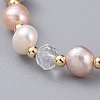 Charm Bracelets BJEW-JB04925-01-3