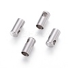 Tarnish Resistant 304 Stainless Steel Cord Ends STAS-K190-01F-P-1