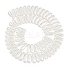 Electroplated Glass Pearl Beads Strands GL-CBA64F3-01A-3
