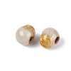 Handmade Crackle Porcelain Beads PORC-Q008-06B-11-2