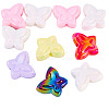 10Pcs UV Plating Opaque Acrylic Beads OACR-TA0004-08-3