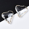 Transparent Glass Pendants LS-GLAA-Q088-022-6