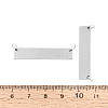 201 Stainless Steel Pendants STAS-T073-55P-3