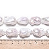 Natural Baroque Pearl Keshi Pearl Beads Strands PEAR-S019-02C-02-5