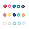 15 Colors Handmade Polymer Clay Beads CLAY-JP0001-06B-2