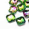 Glass Pointed Back Rhinestone RGLA-A004-23x8mm-M-2