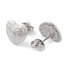 Non-Tarnish 304 Stainless Steel Stud Earrings for Women EJEW-N054-10P-2