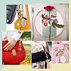 9Pcs Alloy Enamel Pendants Keychains HJEW-NB0001-52-6