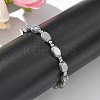 304 Stainless Steel Beads Stretch Breacelets for Women LS-BJEW-M054-01P-03-5