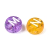Transparent Acrylic Beads TACR-Q013-02D-M-4