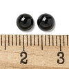 Natural Black Stone Cabochons G-Q173-01B-17-3