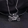 Motorcycle Alloy Pendant Necklace FS-WGFC55A-05-1