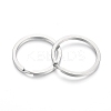 Tarnish Resistant 304 Stainless Steel Split Key Rings STAS-I123-23C-1