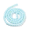 Opaque Glass Beads Strands EGLA-A035-P6mm-L10-2