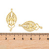 Rack Plating Brass Connector Charms KK-P269-18G-3