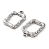 Non-Tarnish 304 Stainless Steel Pendants STAS-L022-370P-2