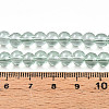 Baking Paint Transparent Glass Beads Strands DGLA-N006-6mm-08-4
