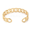 304 Stainless Steel Cuff Bangles for Women LS-BJEW-K263-05G-02-3