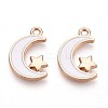 Alloy Enamel Pendants ENAM-T022-09B-1