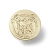 Good Luck Wax Seal Brass Stamp Heads AJEW-M038-01A-G-2
