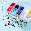 DIY Colorful Glass Beads Jewelry Making Kit DIY-FS0002-14-5