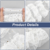 Polyester Lace Leg Sleeves AJEW-WH20080-23B-5