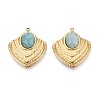 Natural Amazonite Pendants STAS-N109-193A-G-1