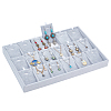 1Pc 18-slot Velvet Necklace & Pendant Organizer Holder ODIS-AR0001-09-1