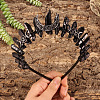 Natural Quartzl Crystal Hair Bands PW-WG4C34A-05-1