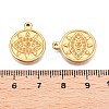 Ion Plating(IP) 304 Stainless Steel Pendant Rhinestone Settings STAS-T064-38G-3